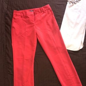 Coral Express Columnist ankle pants